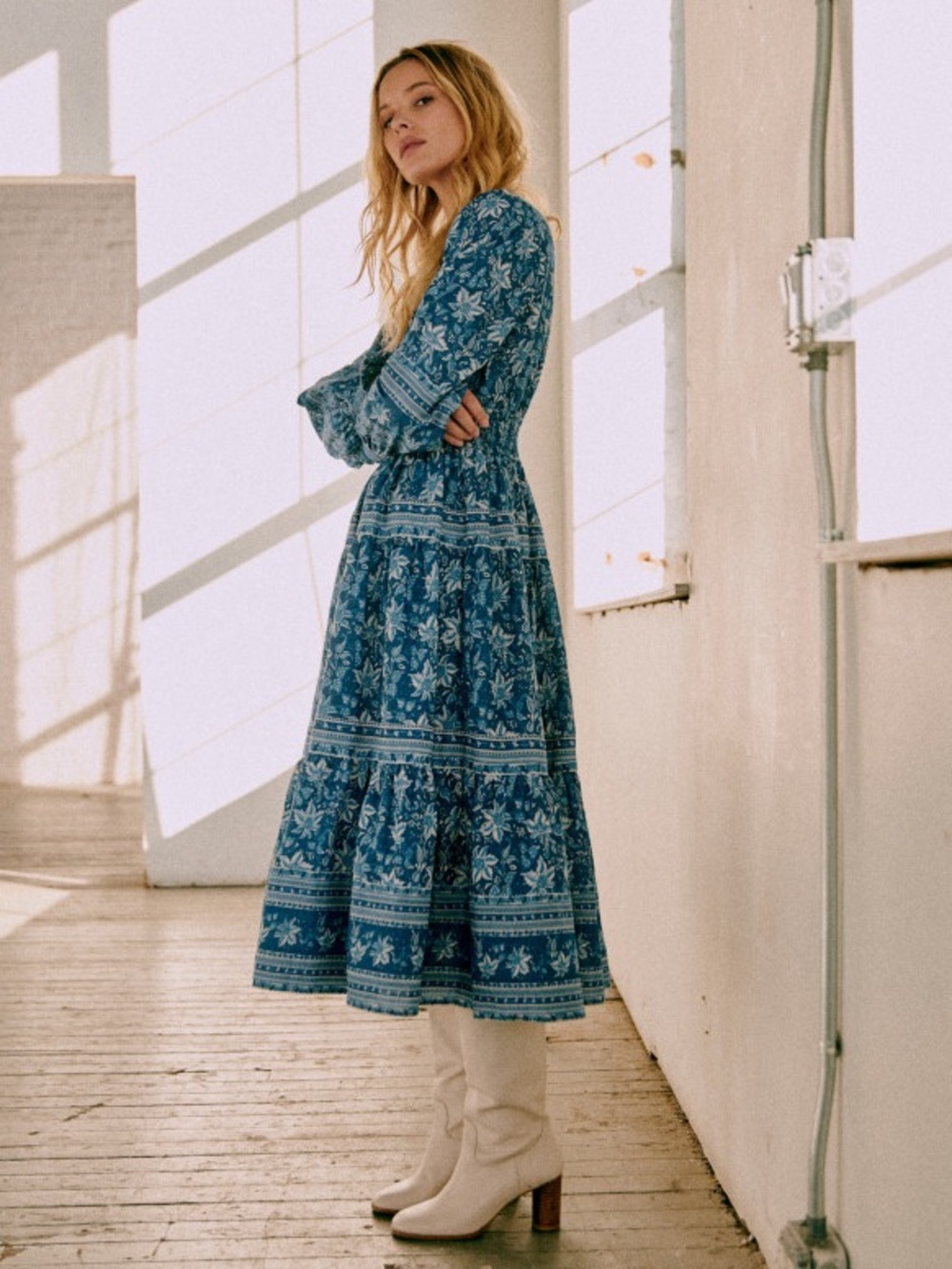 Sezane Sea New York Blandine Dress size 10 - Picture 3 of 6